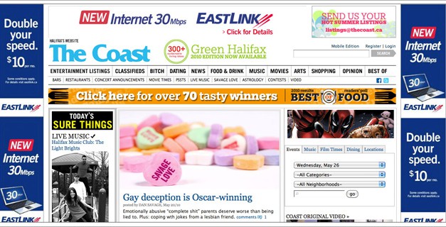 Eastlink buys out The Coast